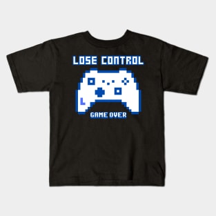 Lose Control Game Over Kids T-Shirt